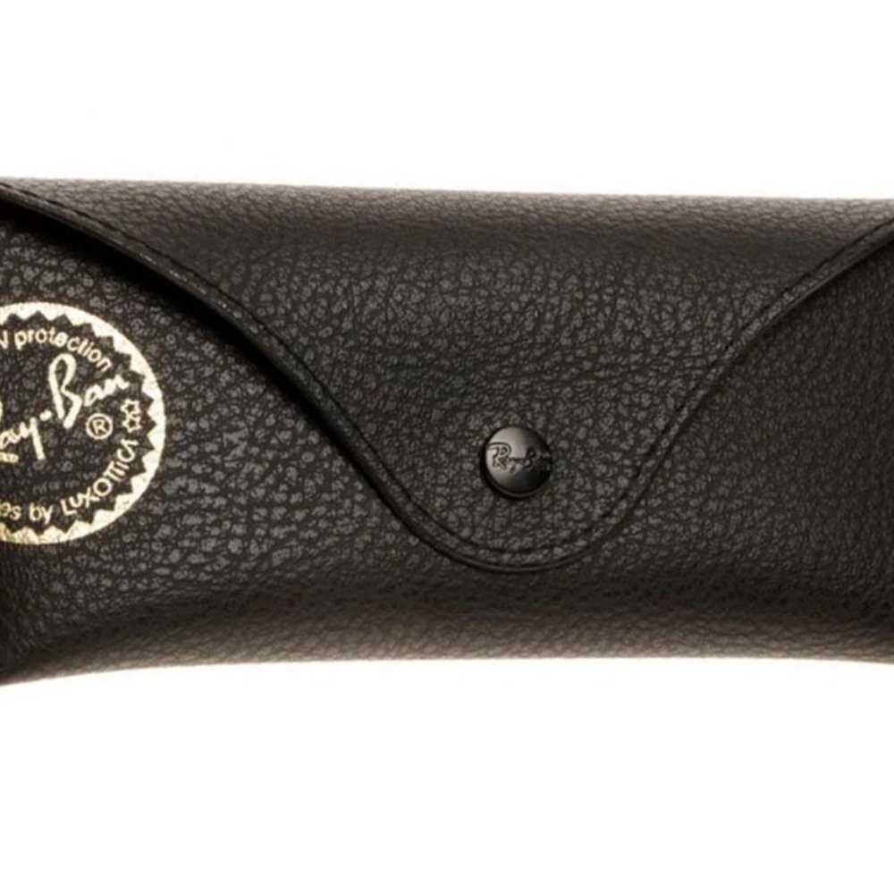 Ray-Ban Black Leather Snap Case Sunglasses / Glasses Case